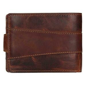 Lagen V-98-M hnědá pánská kožená peněženka obraz