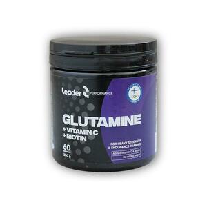 Leader Glutamine + Vitamin C + Biotin 300g obraz