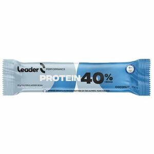 LEADER Leader 40% Protein Bar 68g - Kokos obraz