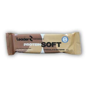 Leader Soft Protein Bar 60g - Čokoládové brownies obraz