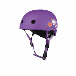 LED Floral purple M (52-56 cm) inline helma - M (52-56 cm) obraz