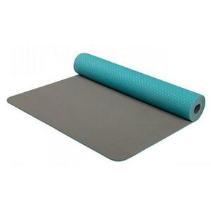 Lerko Yoga mat dvouvrstvá TPE modrá obraz