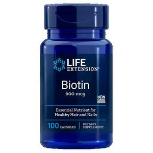 Life Extension Biotin 100 kapslí obraz