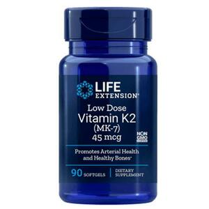 Life Extension Low Dose Vitamin K2 90 Tobolek obraz