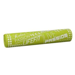 Lifefit Gymnastická podložka SLIMFIT PLUS, 173x61x0.6cm, světle zelená obraz