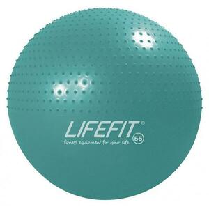 Lifefit Gymnastický masážní míč Massage Ball 55 cm tyrkysový obraz