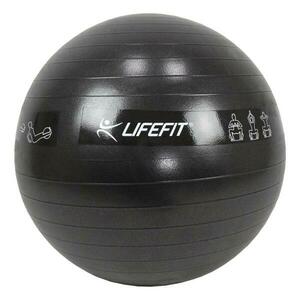 Lifefit Gymnastický míč ANTI-BURST 55 cm, černý obraz