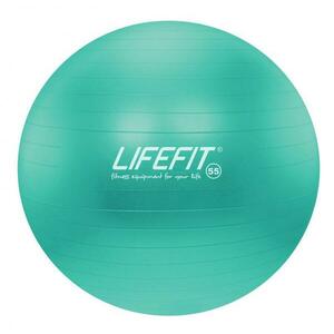 Lifefit Gymnastický míč ANTI-BURST 55 cm, tyrkysový obraz