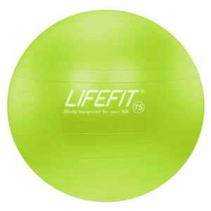 Lifefit Gymnastický míč Anti-burst 75 cm zelený obraz
