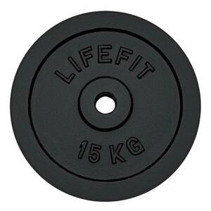 Lifefit Kotouč 15kg S2 kovový pro 30mm tyč obraz