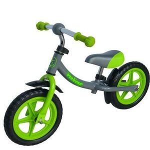 LIFEFIT PICCOLO 12" šedo-zelené dětské odrážedlo obraz