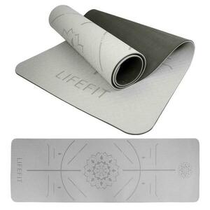 Lifefit Podložka Yoga MAT Relax Duo 183x58x0, 6cm černá obraz