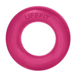 Lifefit Posilovač prstů Rubber Ring růžový obraz