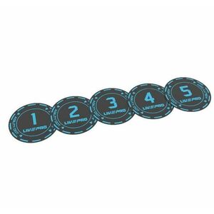 Livepro Překážky AGILITY DOTS 5ks - Černá obraz