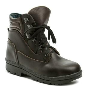 Livex 410 hnědá líc pánská zimní kotníčková nadměrná obuv - EU 47 obraz