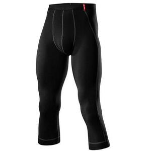 Löffler 3/4 TRANSTEX WARM 2023 pánské spodky - XXL - černá obraz