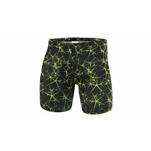 Löffler CYCLING BLOG-STYLE 2022 černé pánské cyklistické kraťasy - 3XL - černá/žlutá obraz