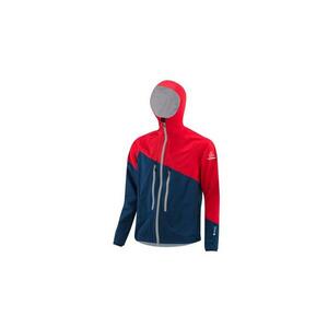 Löffler HOODED GTX ACTIVE 2022 červeno-modrá pánská zimní bunda - XL - červená/modrá obraz