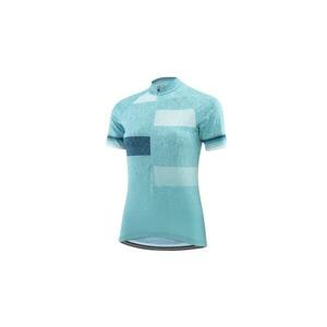 Löffler HZ FINESSA 2022 sv. modrý dámský cyklistický dres - 42/XL - tyrkysová obraz