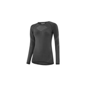 Löffler L/S TRANSTEX ALPINE 2022 šedé dámské funkční triko - 44/XXL/46/3XL - černá obraz