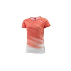 Löffler PRINT VENT 2022 dámské triko - 44/XXL - růžová obraz