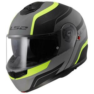 LS2 Vyklápěcí přilba FF908 Strobe II Monza černo-fluo žlutá - 3XL - 65-66 cm obraz