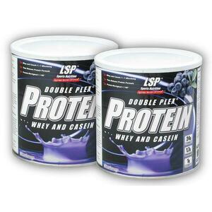 LSP Nutrition 2x Double Plex 750g whey casein - Vanilkový krém obraz
