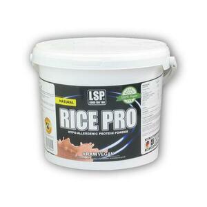 LSP Nutrition Rice pro 83% protein 4000g - Vanilka obraz