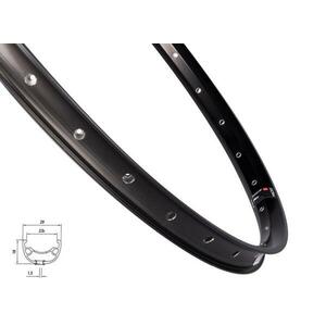 MACH 1 Ráfek MACH1 KLIXX DISC 622x23, 32 děr, černý obraz