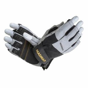MadMax Fitness rukavice DAMASTEEL MFG871 - XXL - šedá obraz