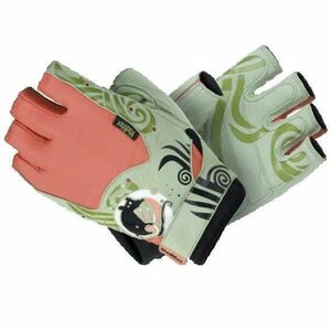 MadMax Rukavice Rate se Swarovski kamínky - L - zelená obraz
