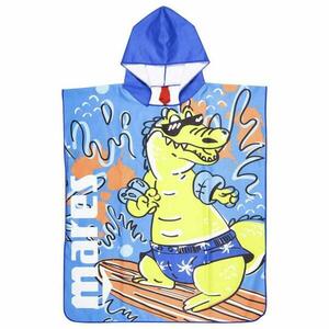 Pončo Mares SEASIDE PONČO JUNIOR BLUE CROCODILE obraz
