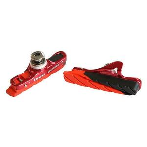 Max1 brzdová botka silniční Race 55 mm výměnná červený elox obraz