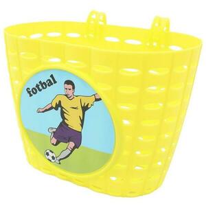 Max1 Koš přední dětský žlutý FOTBAL obraz