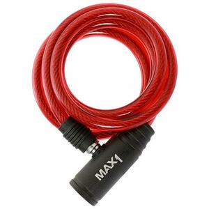 Max1 zámek spirála 1200x8 mm červený obraz