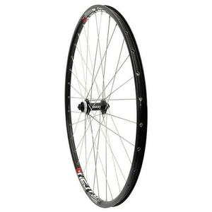 Max1 zapletené kolo 26" Disc Center lock přední černé/stříbrné obraz