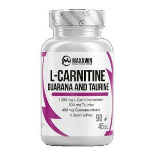 MaxxWin L-Carnitine Guarana Taurine 90 kapslí obraz