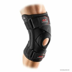McDavid 425 Knee Support w/ Stays and Cross Strap ortéza na koleno - XXL - černá obraz
