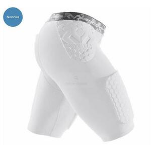 McDavid 737 bílé kompresní šortky s chráničem HexTM - XL obraz