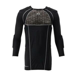 McDavid 7736 Hex Goal Keeper Shirt Extreme 2.0 Black/Mtek - M - černá/šedá obraz