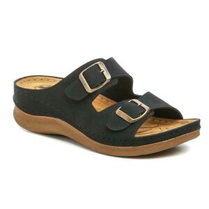 Medi Line 152-024 černé dámské zdravotní pantofle - EU 42 obraz