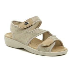Medi Line 23152 béžové dámské zdravotní sandále - EU 37 obraz