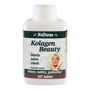 MedPharma Kolagen Beauty biotin, selen, zinek 107 tablet obraz