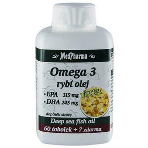 MedPharma Omega 3 rybí olej FORTE 67 tablet obraz