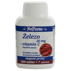 MedPharma Železo + vitamin C 107 tablet obraz