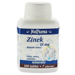MedPharma Zinek 15mg 107 tablet obraz