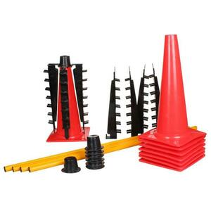 Merco 4x sada na přeskoky SP-2 2x kužel s držákem + tyč obraz
