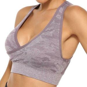 Merco Cut Bra sportovní podprsenka fialová - L obraz