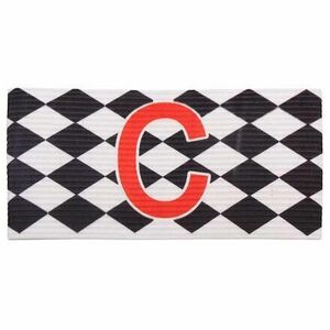 Merco Diamond kapitánská páska černá-bílá - senior obraz