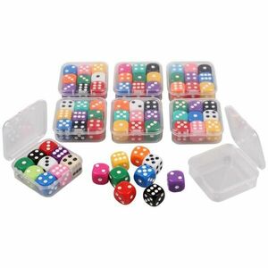 Merco Dice Set AC6 házecí kostky sada 8 x 9 ks - 1 sada obraz